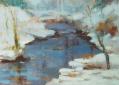 "Snow on the Quinnipiac" by Carol Reeves, Landscape